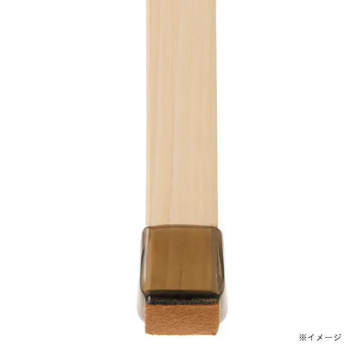 チェア脚カバー 角 対応脚サイズ20~30mm ブラック