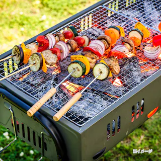 カインズ バーベキュー串 40cm 5本