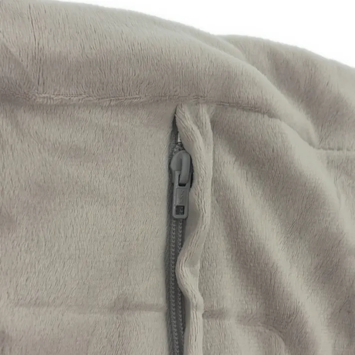 もちもち まくらカバー グレー 30×50cm※カバーのみ
