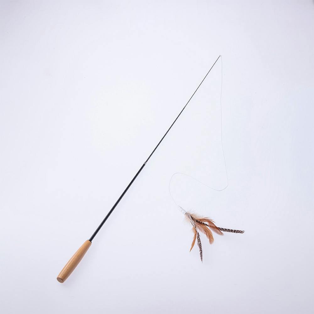 交換できる伸縮猫じゃらし 木柄 | ペット用品（猫） 通販