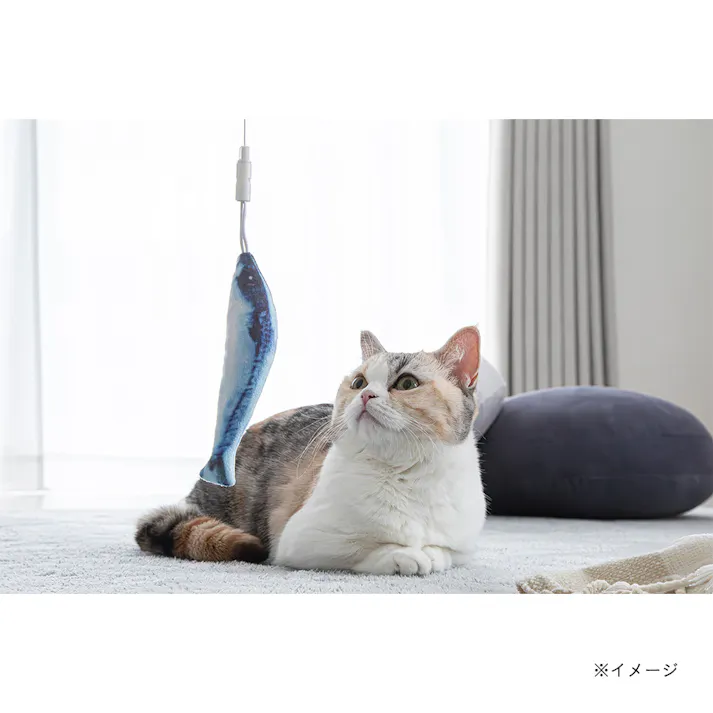 交換できる猫じゃらし(交換用) サカナ