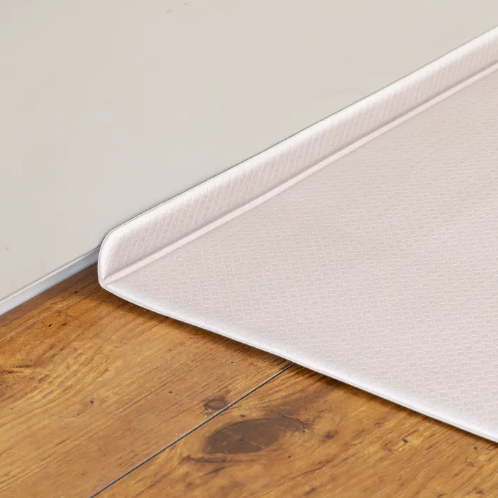 すき間を埋めるキッチンマット L-Fit ピンク 45×180cm 厚み6mm クッション性 抗菌 燃えにくい 防カビ 拭くだけお手入れ