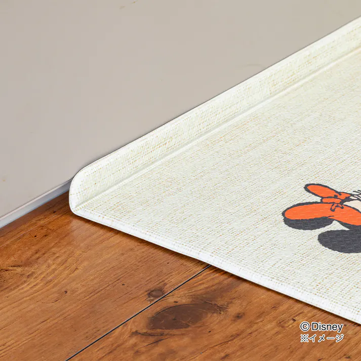 すき間を埋めるキッチンマット L-Fit ミッキー&フレンズ 45×120cm 厚み6mm クッション性 抗菌 燃えにくい 防カビ 拭くだけお手入れ
