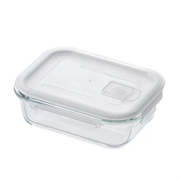 耐熱ガラス保存容器 長方形 630ml
