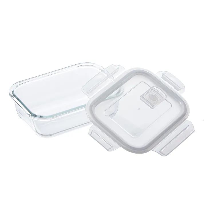 耐熱ガラス保存容器 長方形 630ml