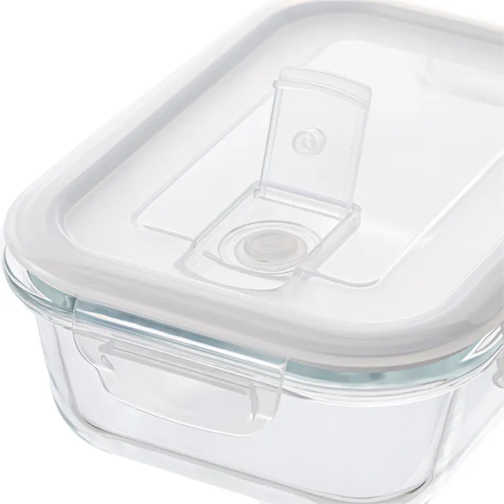 耐熱ガラス保存容器 長方形 630ml