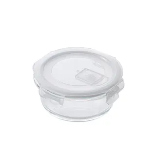 耐熱ガラス保存容器 丸形 390ml