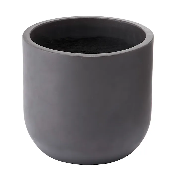 カインズ セメント鉢 ベイシス L チャコールグレー