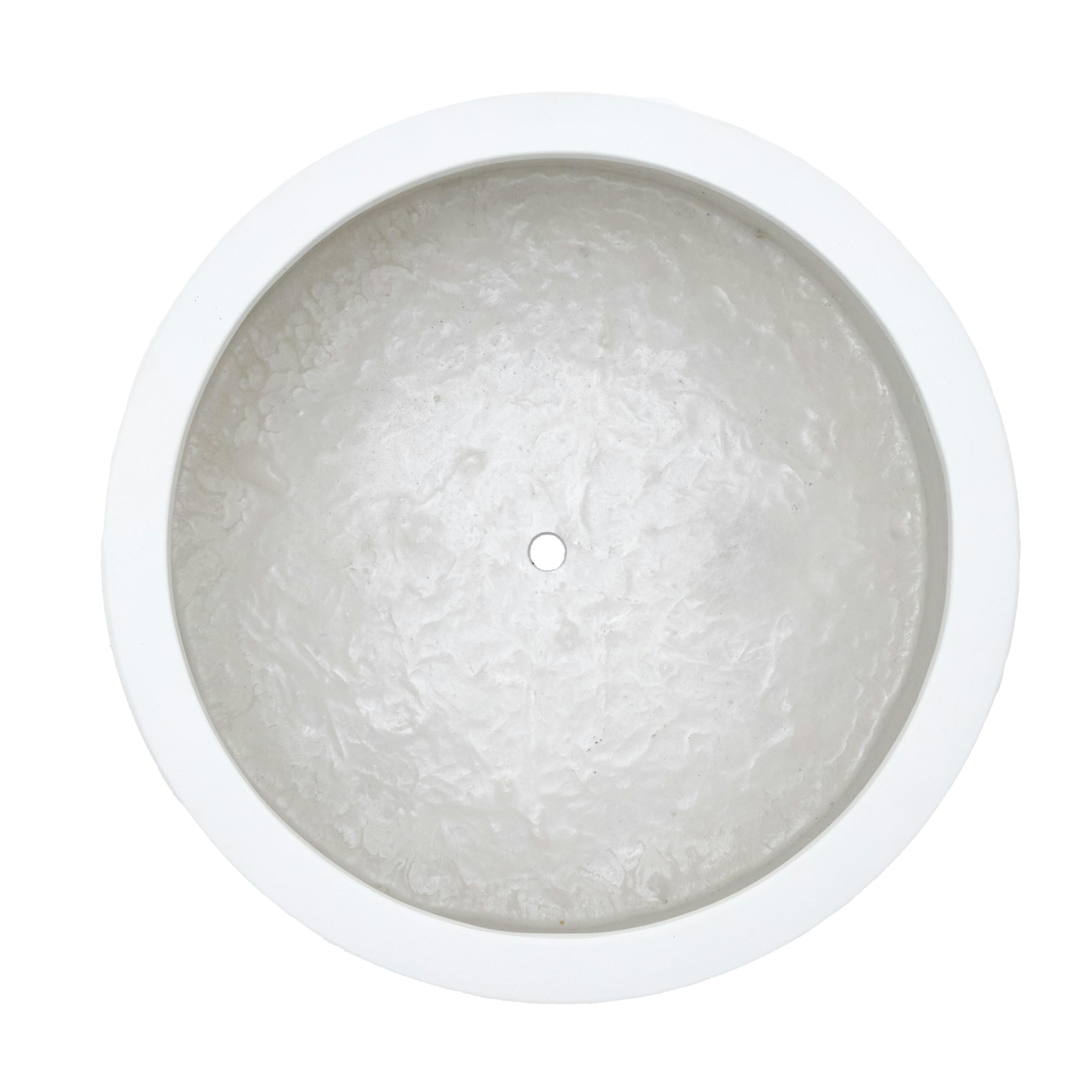 カインズ 軽量鉢シリンダー L ホワイト | 鉢・プランター・花台