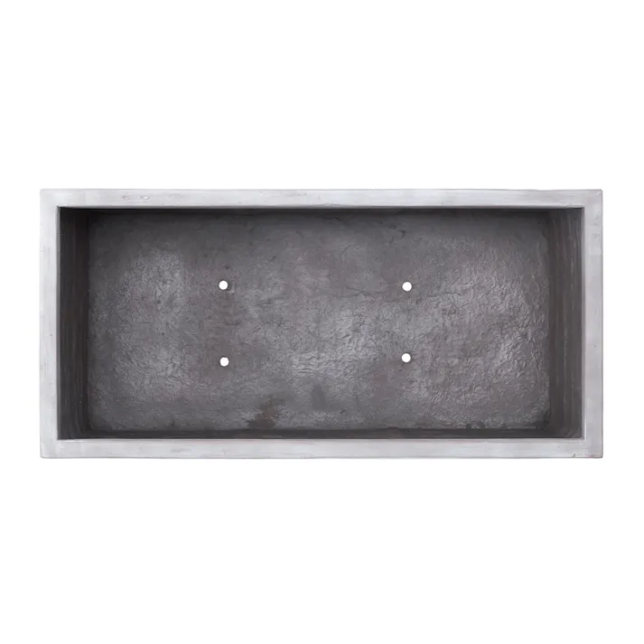 カインズ 軽量鉢ラウンドスケープブリック L グレー