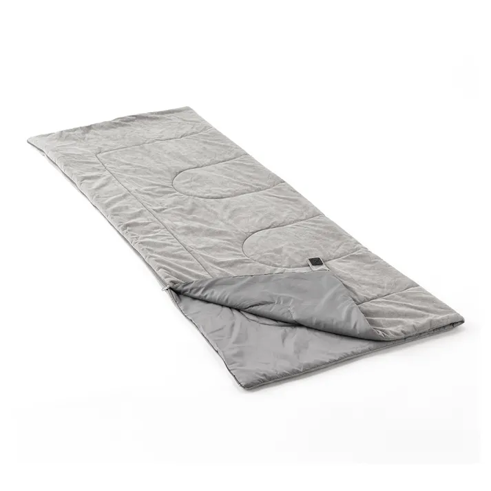 カインズ 連結できるクッションシュラフ グレー