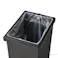 フタが選べるキッチンペール 20L ブラック 本体