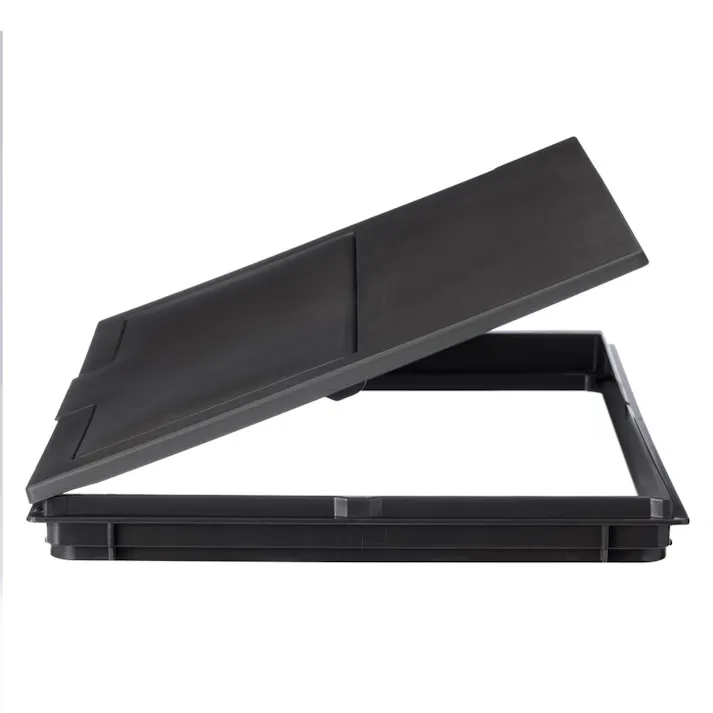 横置きでも使えるサイドオープンフタ 45L用 ブラック