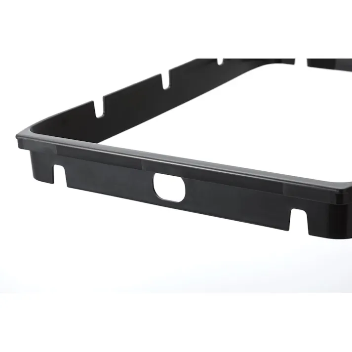 横置きでも使えるサイドオープンフタ 45L用 ブラック