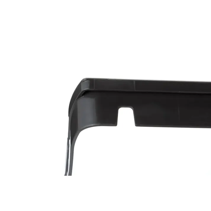 横置きでも使えるサイドオープンフタ 45L用 ブラック