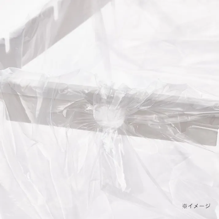 縦に重ねて使えるフロントオープンフタ 30L・20L兼用 ホワイト