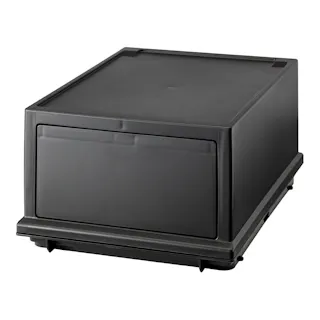 縦に重ねて使えるフロントオープンフタ 30L・20L兼用 ブラック