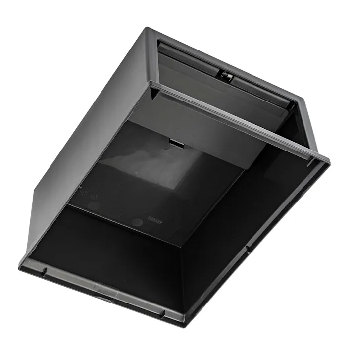 縦に重ねて使えるフロントオープンフタ 30L・20L兼用 ブラック