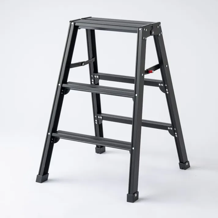 カインズ 業務用幅広踏み台 3段 ブラック CCF-02 BK