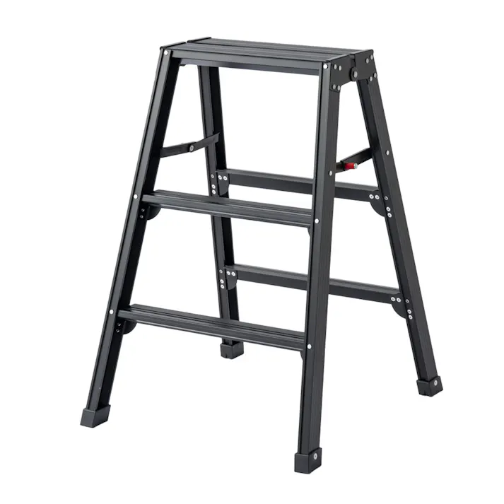 カインズ 業務用幅広踏み台 3段 ブラック CCF-02 BK