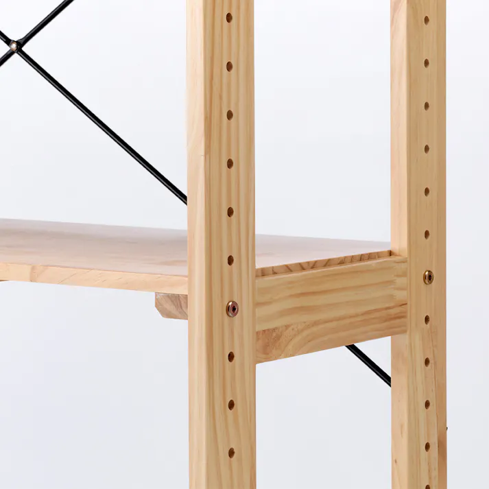 木製ラック 4段 幅88cm