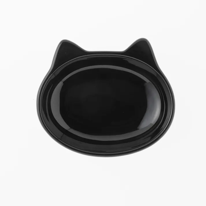 ペット用食器 猫 ブラック