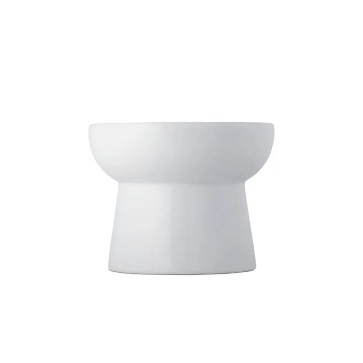 脚付きペット用食器 ホワイト