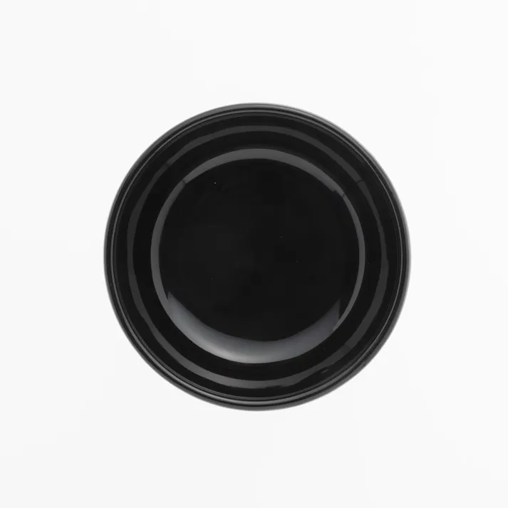 脚付きペット用食器 ブラック