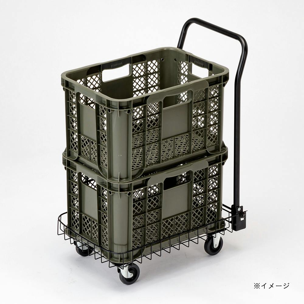 カインズ 軽量メッシュサイレントカート ブラック CKD-13 | 運搬