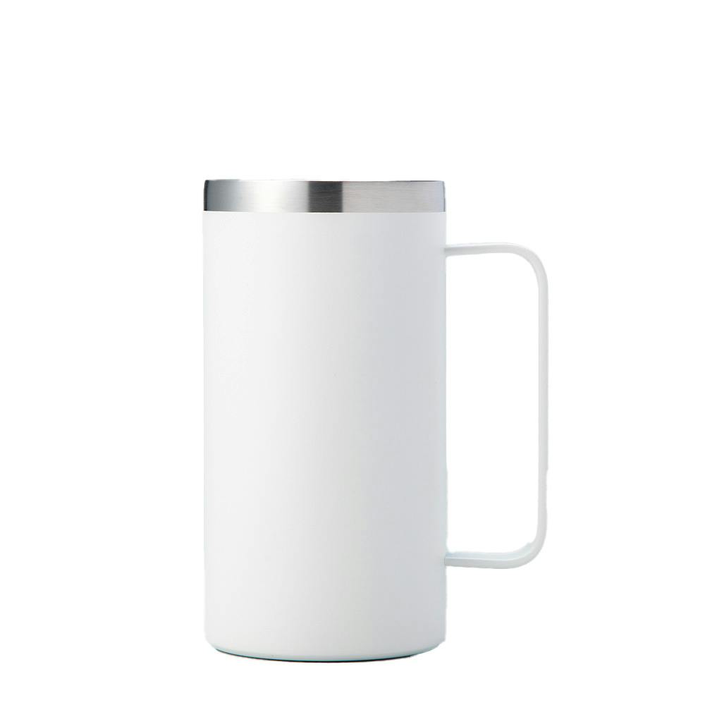 ステンレスジョッキ 500ml ホワイト | 食器・グラス・カトラリー