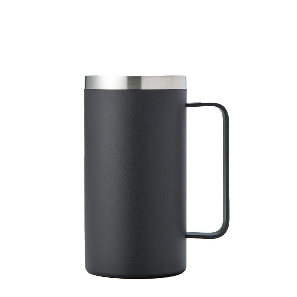 ハンドメイドステンレスジョッキ ステンレスジョッキ 500ml ブラック | 食器・グラス・カトラリー