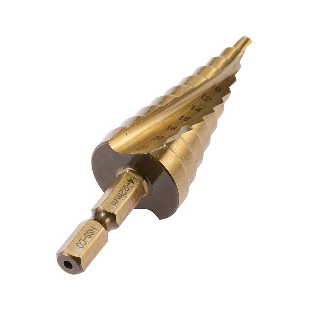 CAINZ PRO 7枚刃 ステップドリル ステンレス用 10段 4-22mm | 電動工具