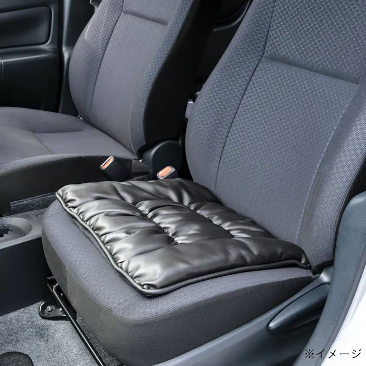 カインズ ソフトレザー調シングルクッション