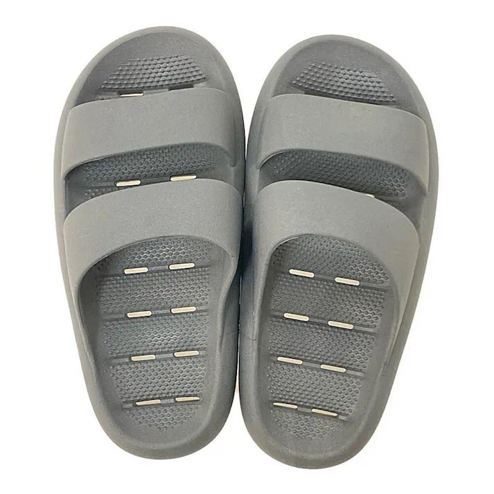 べランダでも縮みにくい水が抜けるサンダル アスファルトグレー 27~28cm