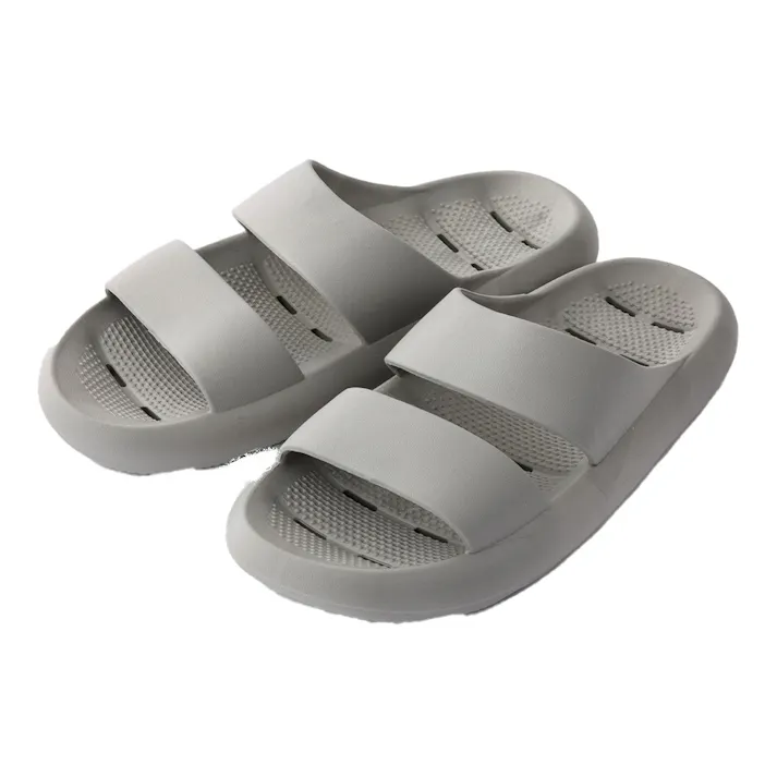 べランダでも縮みにくい水が抜けるサンダル ストーングレー 27~28cm