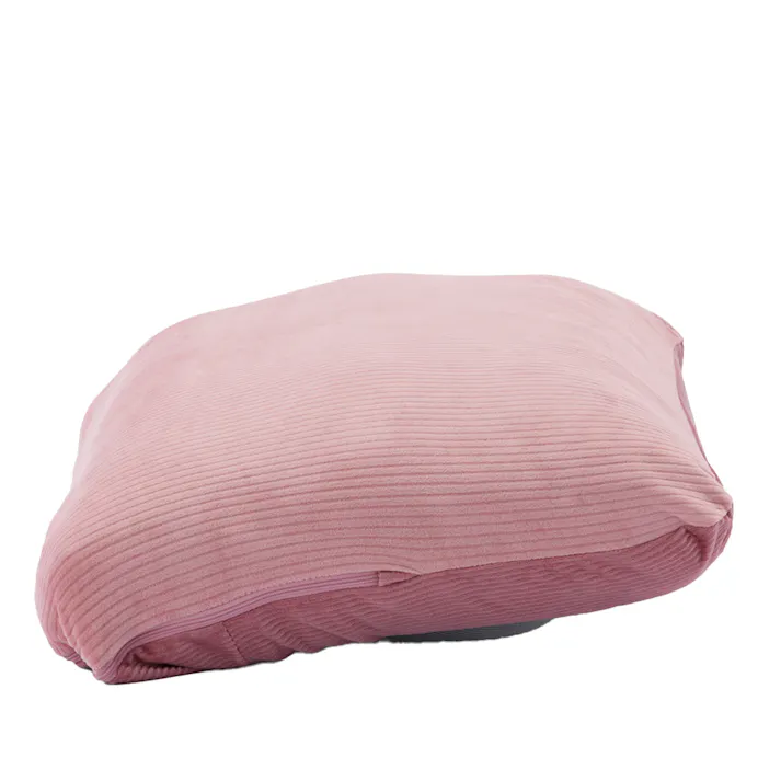 背もたれイス Lepoco専用カバー ピンク 幅58cm 奥行36cm 高さ34cm 洗濯OK 制菌防臭加工 すべり止め加工 (カバーのみ)