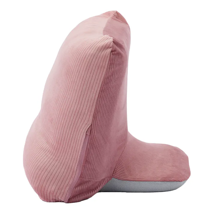 背もたれイス Lepoco専用カバー ピンク 幅58cm 奥行36cm 高さ34cm 洗濯OK 制菌防臭加工 すべり止め加工 (カバーのみ)