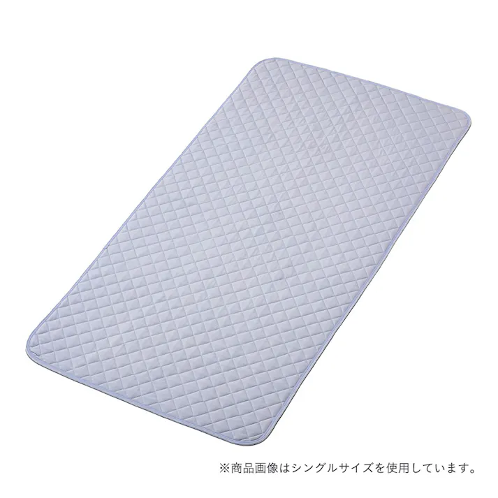 もっとひんやり消臭敷パッド Pitapa パープル キング 180×200cm