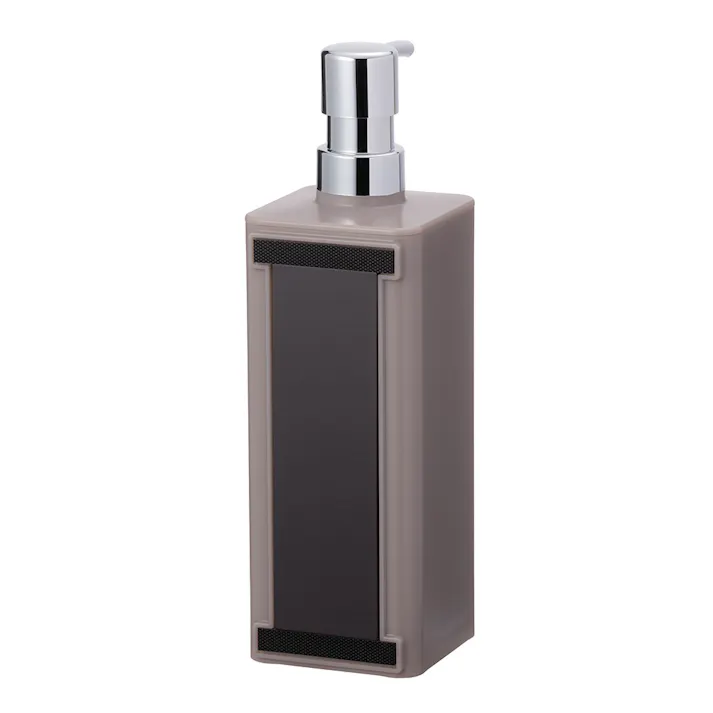 浮かせて収納 マグネットディスペンサー ポンプタイプ ウォームグレー