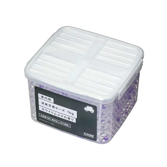 カインズ 車内用消臭ビーズ ホワイトムスク 1kg