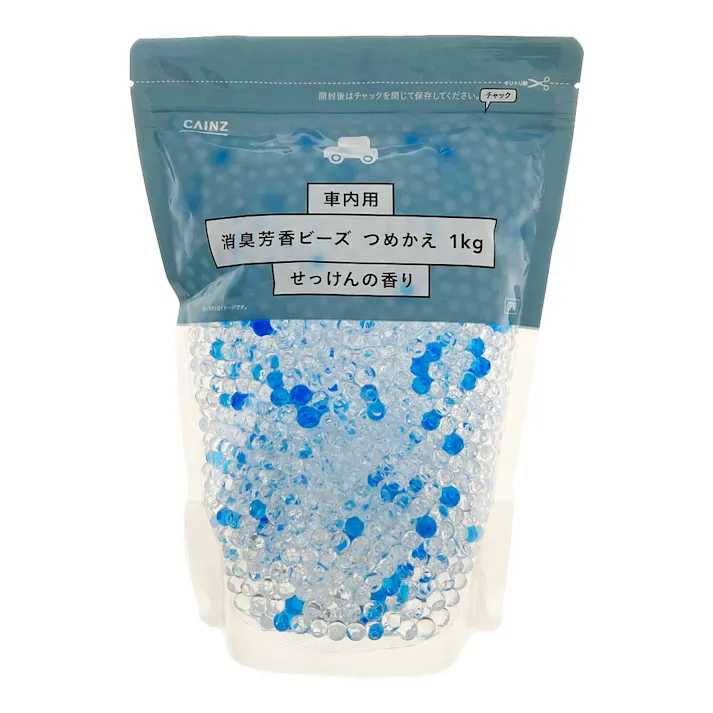 カインズ 車内用消臭ビーズ せっけん 1kg 詰替え