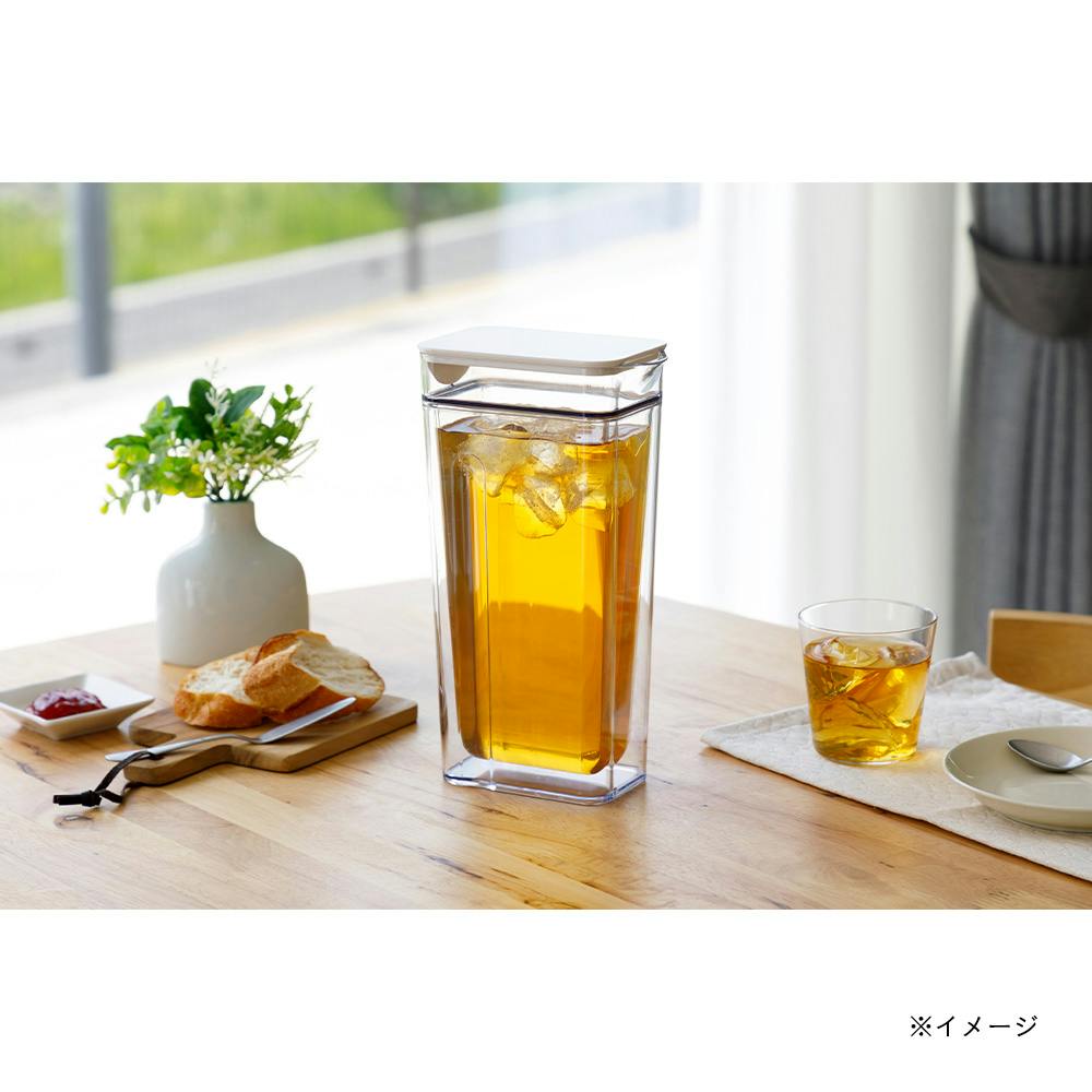 結露しにくいダブルウォール 冷水筒 クリア | 保温ポット・ピッチャー