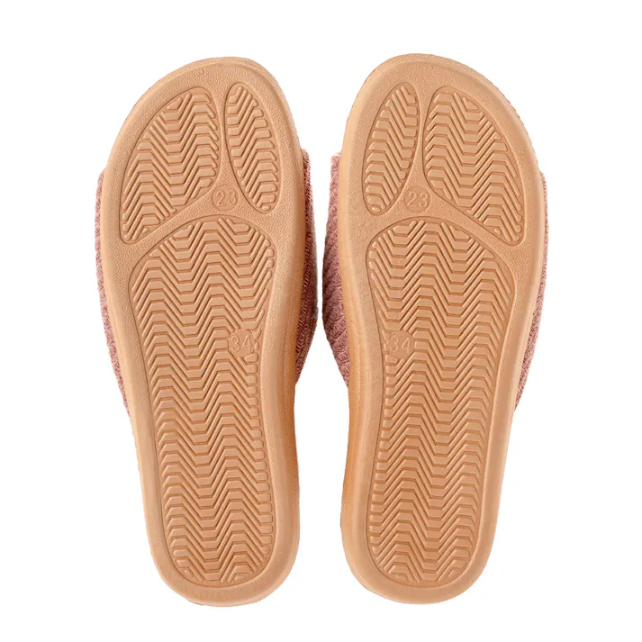 サンダルとしても履けるスリッパ ピンク 23cm