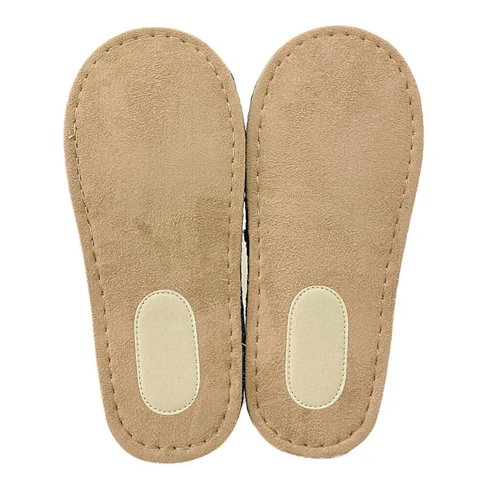 天然素材 竹スリッパ ブルー XL