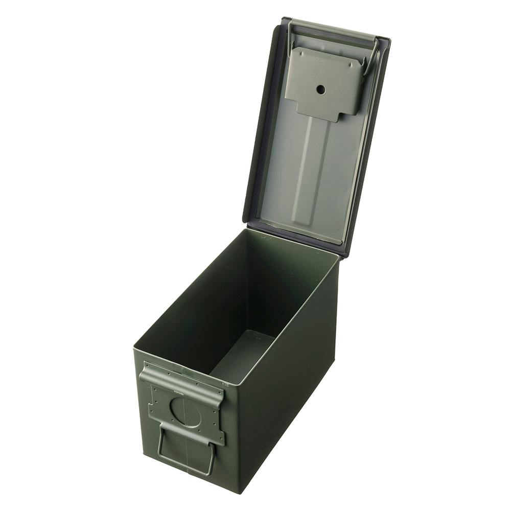 カインズ 防塵・防滴スチールケース 中 カーキ 幅30cm 奥行15.5cm 高さ