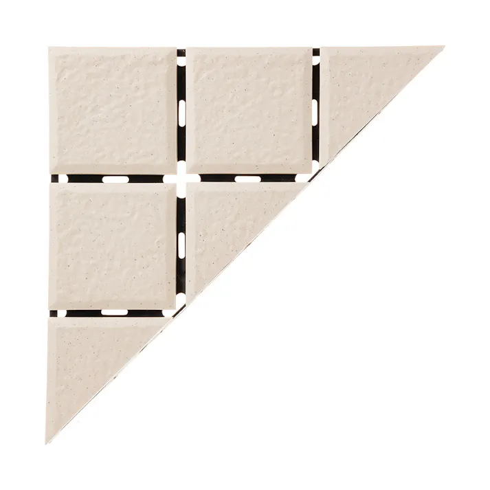 カインズ セラミックジョイントデッキ 三角 ホワイト L