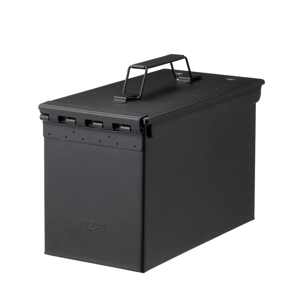 カインズ 防塵・防滴スチールケース 中 ブラック 幅30cm 奥行15.5cm 高