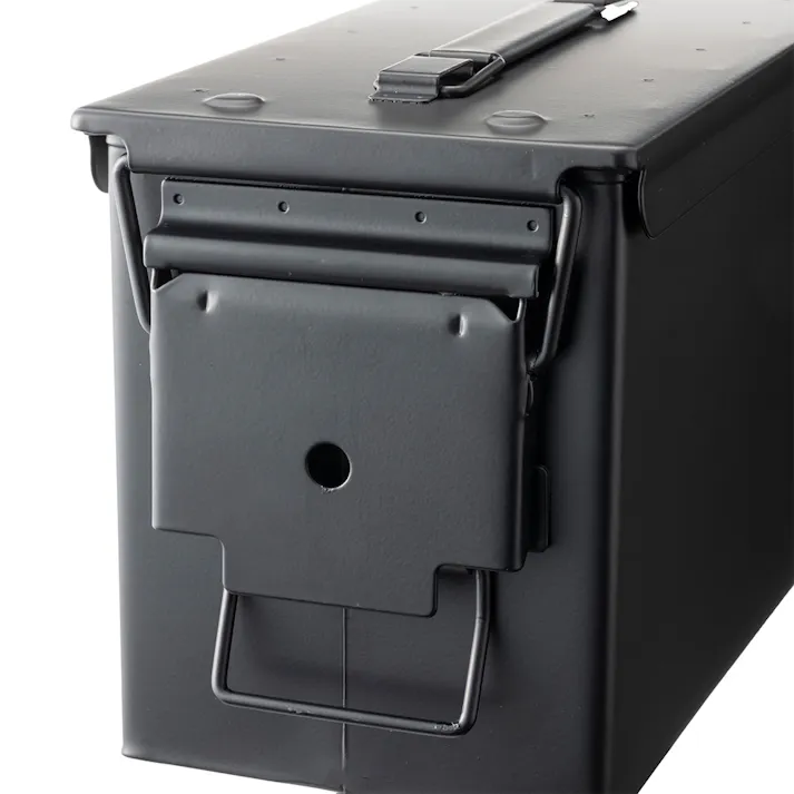 カインズ 防塵・防滴スチールケース 中 ブラック 幅30cm 奥行15.5cm 高さ18.5cm