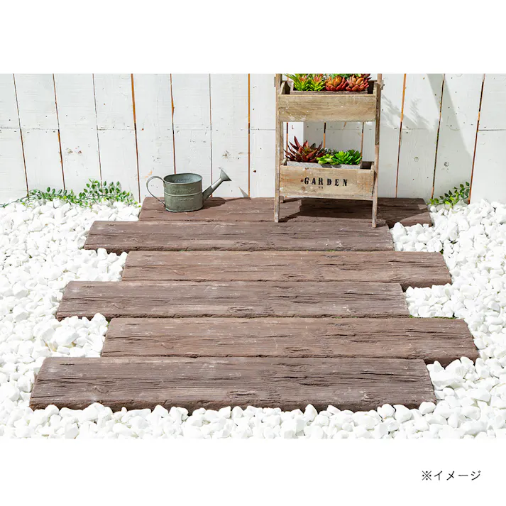 カインズ 木目調 平板 20×90 ダークブラウン