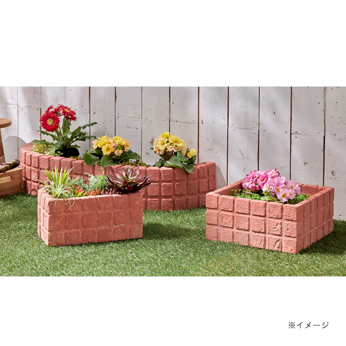 カインズ キューブボックス 30×15 キューブ レッド